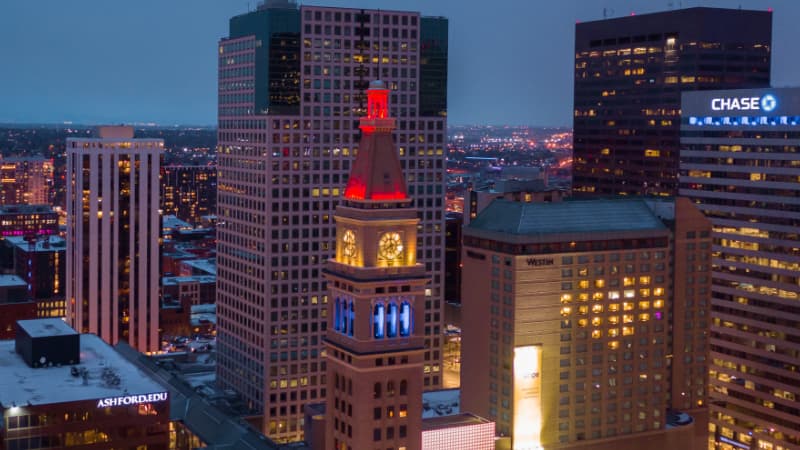 Arapahoe Street Clocktower